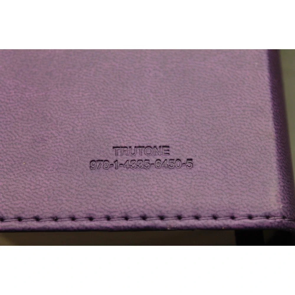 ESV Student Study Bible Purple TruTone Crossway English Standard Version Bible